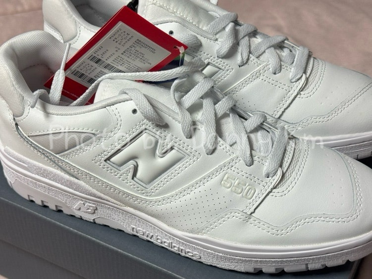 [뉴발란스 550] 뉴발란스 트리플 화이트 - New Balance 550 Triple White 2E Wide,