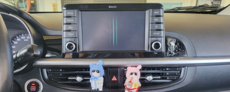  "올 뉴 모닝 내비게이션 디스플레이(액정 화면) 불량"
