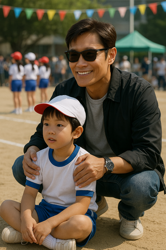 <b>이병헌</b>이 아들 운동회에 떴다? <b>이민정</b>이 <b>폭로</b>한 찐 아빠 모드... 