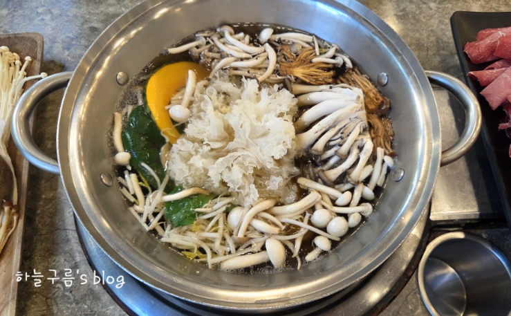 관평동맛집 샤브향 버섯소고기샤브샤브 후기