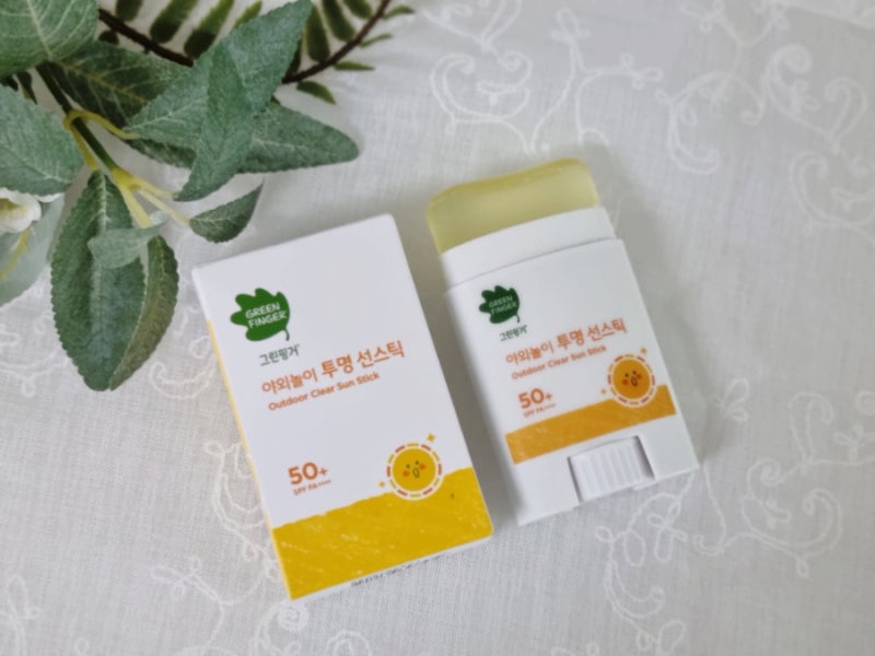 그린핑거 선스틱 야외놀이 선크림 유아 썬스틱 추천
