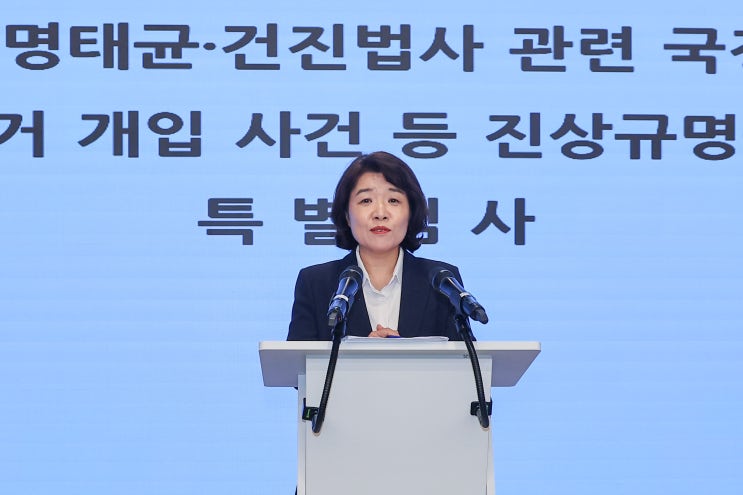 <b>김건희</b> 특검 “김예성 귀국하라, 응답하라”