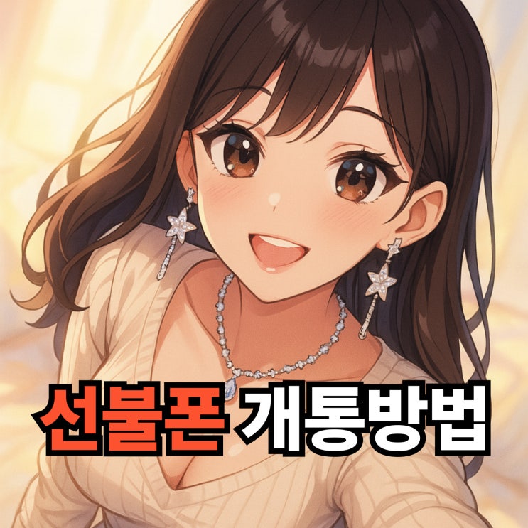  편의점 선불폰 개통 시간 안내와 방법