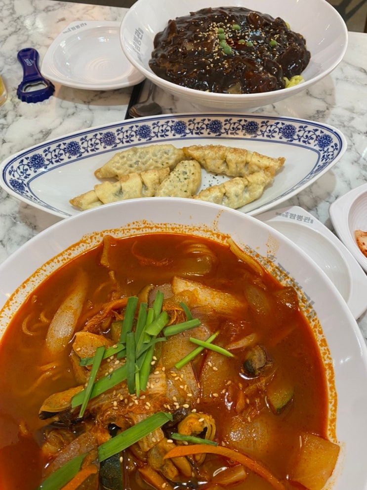  연중무휴 24시 영업하는 군산짬뽕맛집 수송동 짬뽕관 넓은 매장내부 수송동중국집