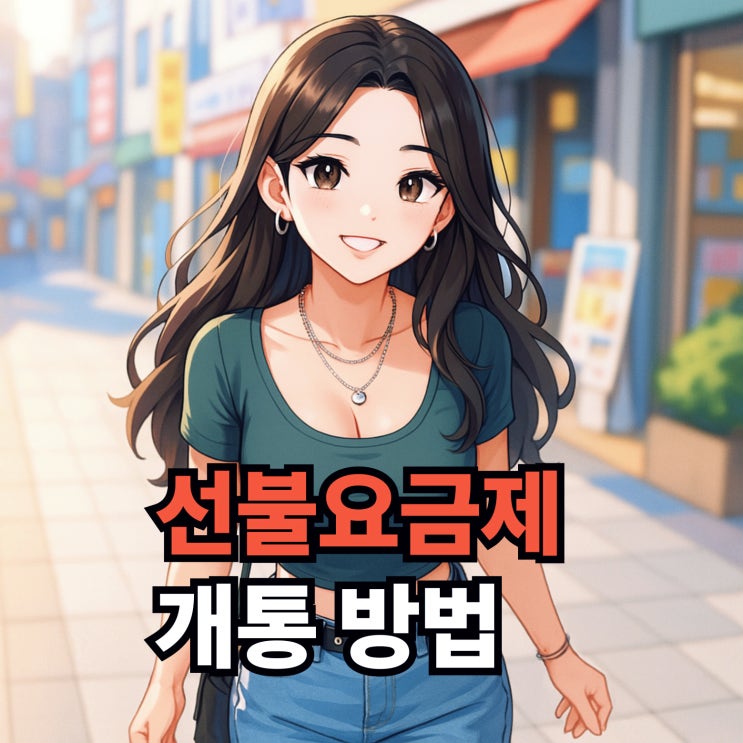  앤텔레콤 선불요금제 안내와 셀프 개통 방법