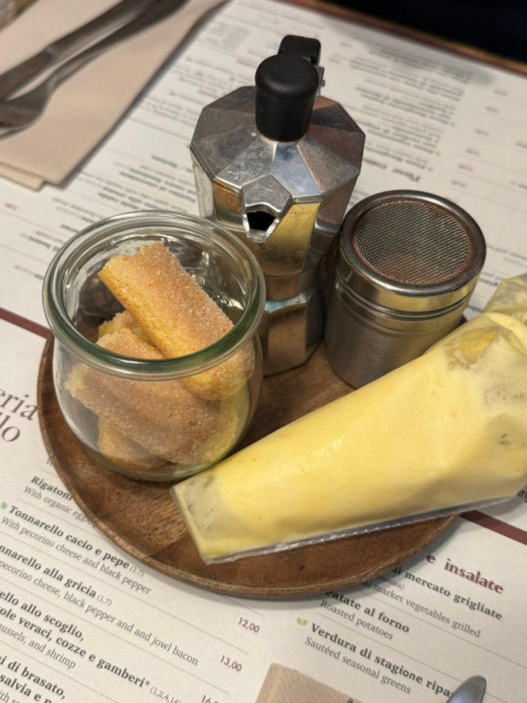  로마 티라미수 현지 맛집 판테온 근처 Osteria del Grillo 강추후기 3대보다 더 맛있는 곳