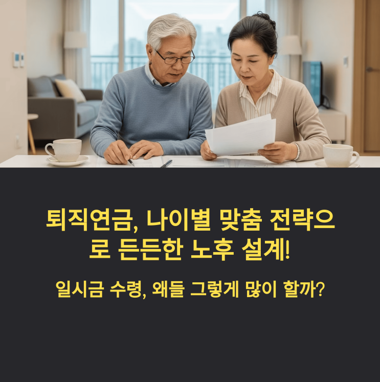  퇴직연금, 나이별 맞춤 전략으로 든든한 노후 설계!