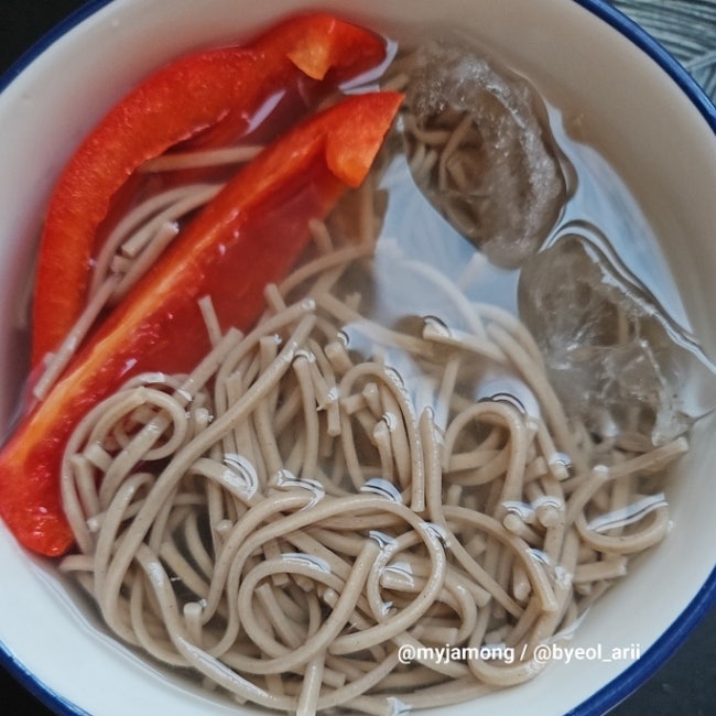 [CJ제일제당] 평양냉면st : 비비고 소고기 양지 육수 & 메밀소바