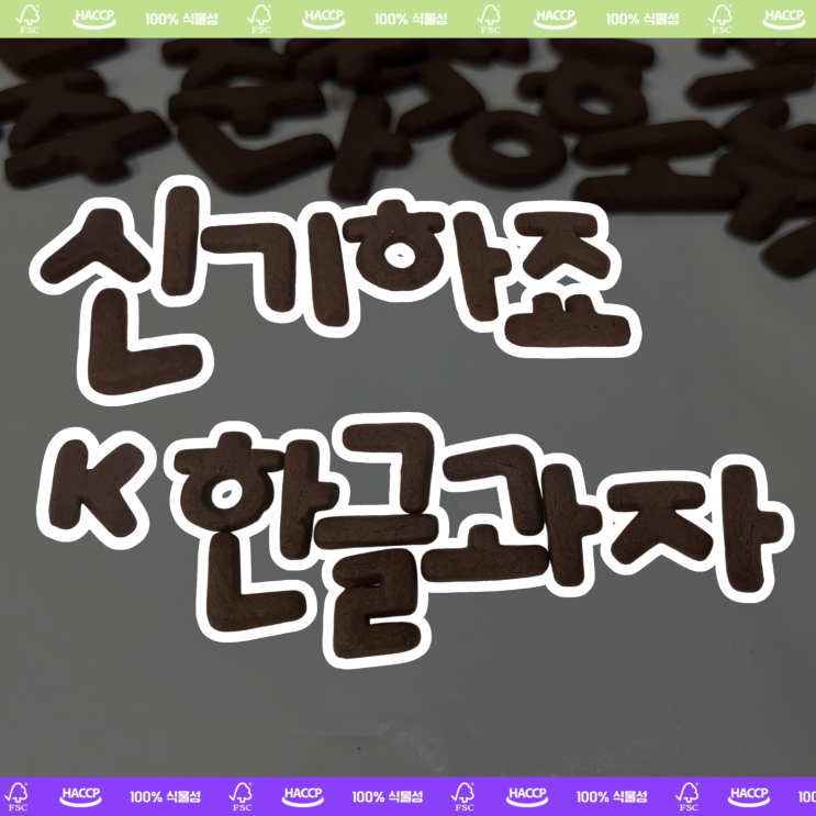  [한글과자 초코맛] 초코과자 신제품 시식후기