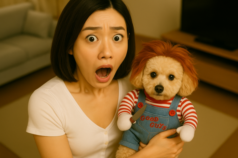 강아지코스튬 인기옷 강아지할로윈 코스프레스 처키옷