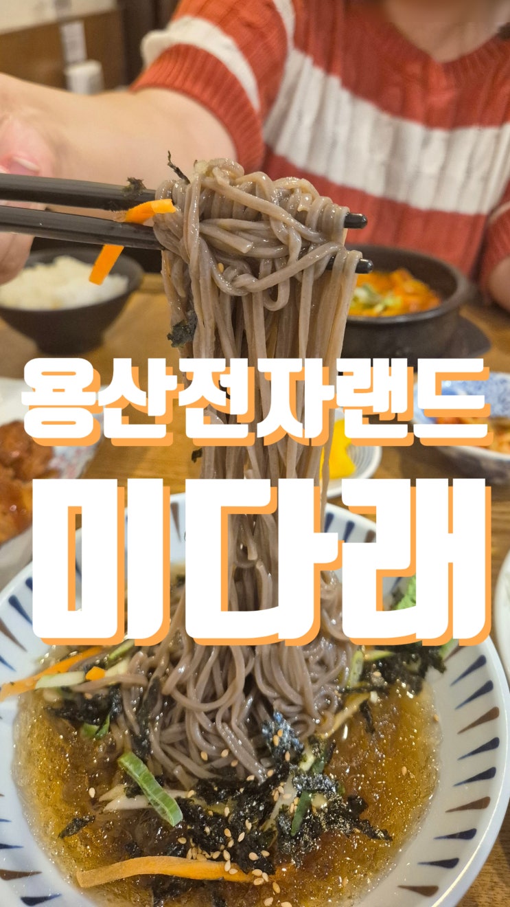  여름에는 용산롯데시네마에서 영화 '스티치' 보기  용산전자랜드 내돈내산 돈까스 맛집 미다래