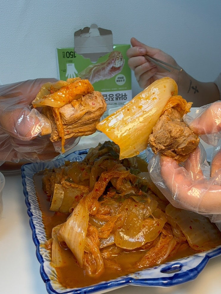  돼지갈비찜 실패 없는 레시피! 풍진축산 한돈으로 만든 김치찜 대.성.공