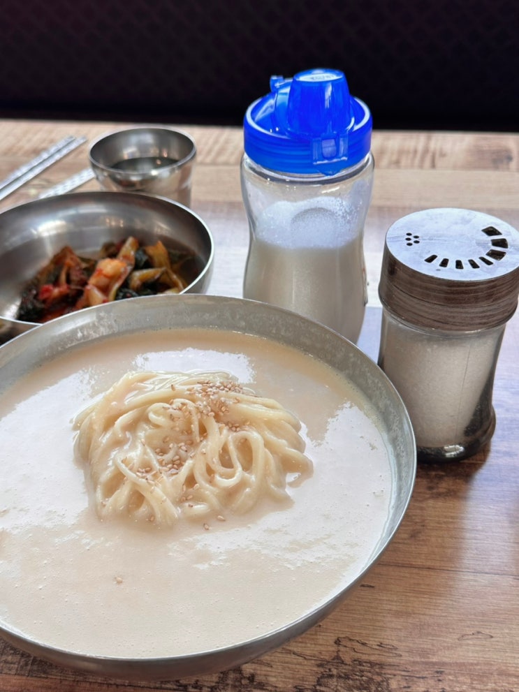 대전 대성콩국수, 한화 류현진 콩국수 맛집 주차 웨이팅 콩물 구매도 가능해요