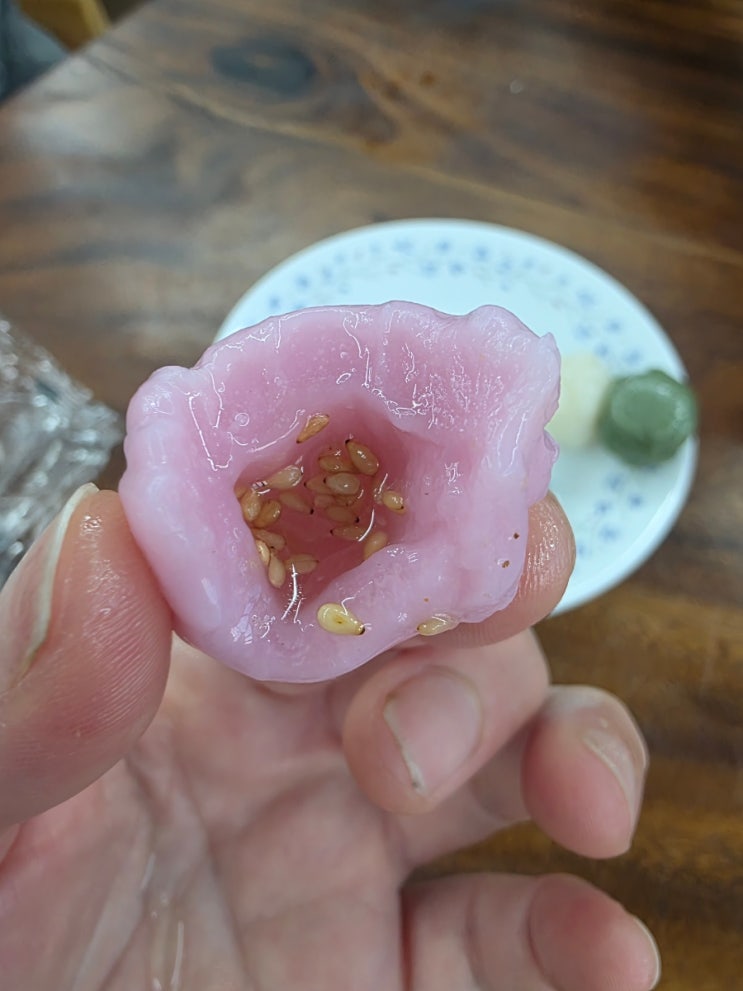 맛있는 간식 냉동 떡 금떡 은떡  쌀로 빚은 굳지 않는 떡