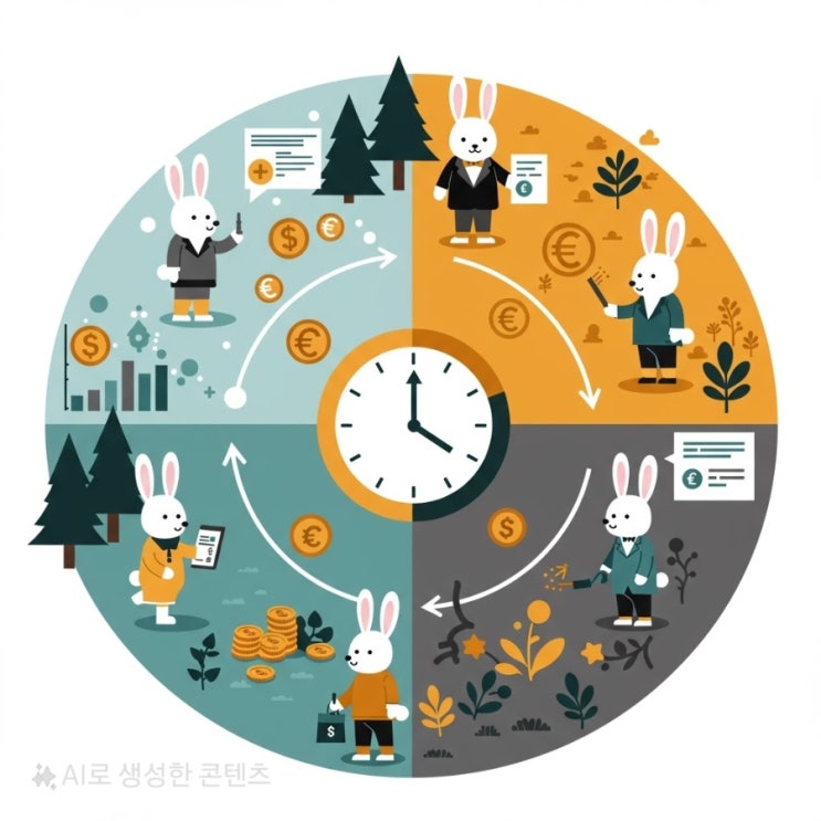  경제 순환사이클, 경제의 4계절을 이해하면 돈도 보인다