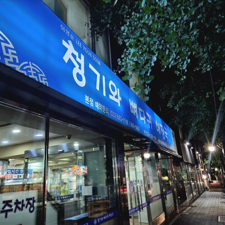  [경기 부천시] 원미동 맛집 | 청기와뼈다귀해장국 본점 찐 리뷰