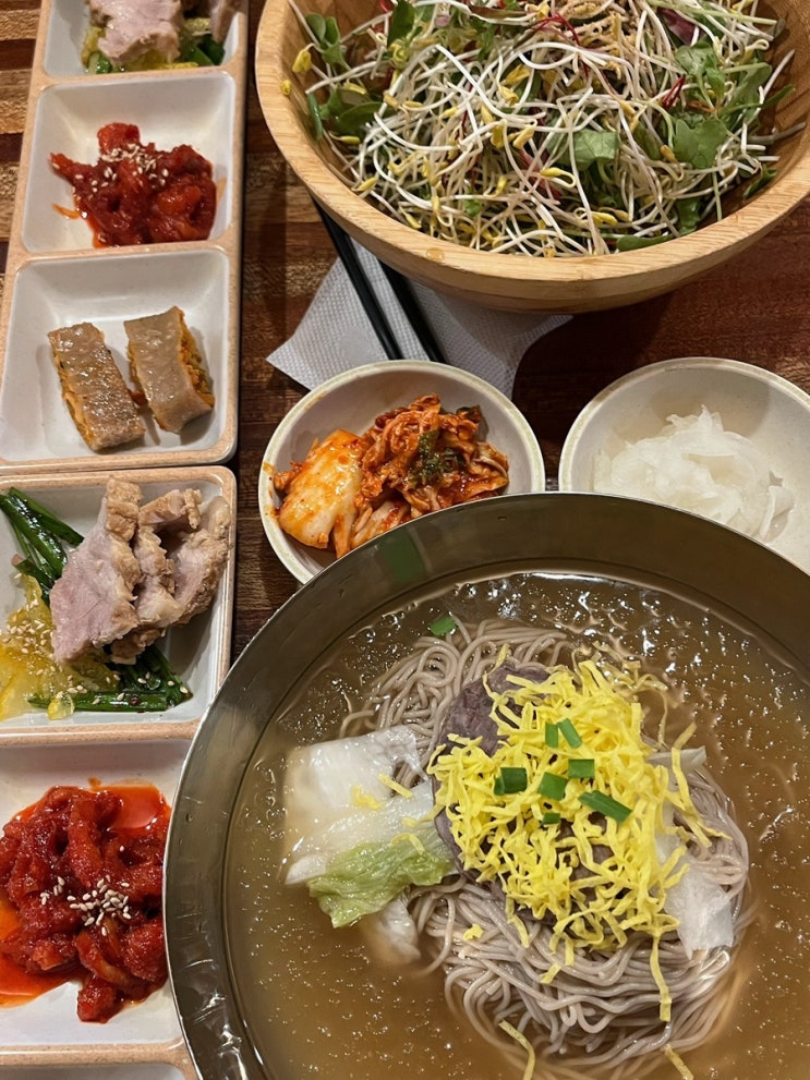  [종로 맛집] 담백한 순메밀 막국수의 정석, 잘빠진메밀 서순라길점