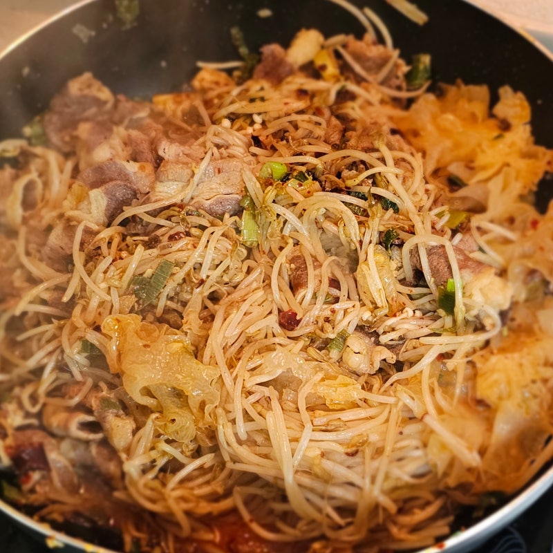 마라샹궈 만들어먹기 (하이디라오 마라샹궈 소스 사용)