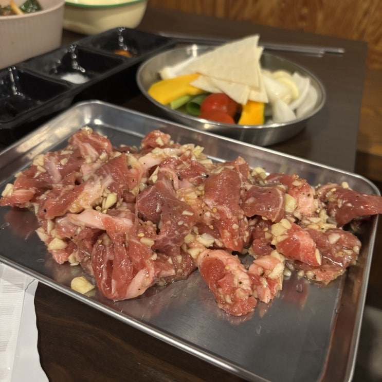  모란역 숨겨진 맛집 ‘니쿠조’ 마늘양갈비 체험기 - 냄새 없는 양고기, 세트 메뉴 솔직 후기