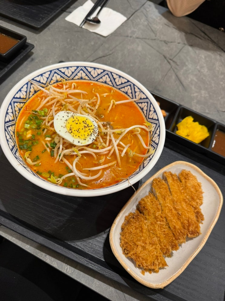  [하즈벤 IFC몰점] ifc몰 일본가정식 맛집 여의도 탄탄멘 돈까스 점심 후기