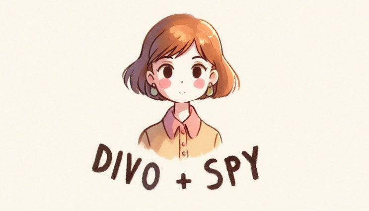  DIVO (우량 대형주 + 액티브 커버드콜 ≒ KODEX 미국배당커버드콜액티브) + SPY/VIG + 환율 + 예금 분산 투자 (평균-분산 그래프 분석) [자산 배분 시즌 2]