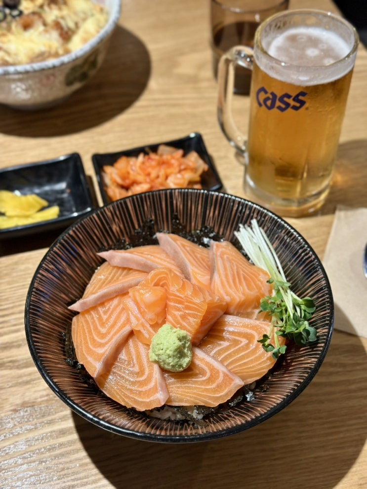  성남 하치로돈부리, 10년을 지켜온 서현역 덮밥 사케동, 가츠동 맛집