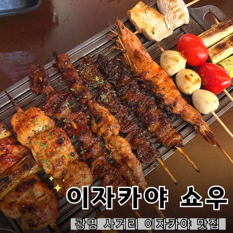  광명사거리 이자카야 추천 야키토리 쇼우 솔직 후기!