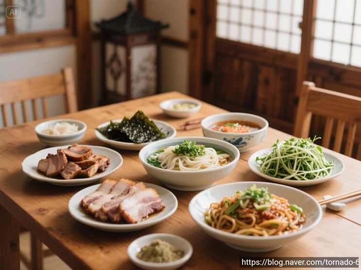  [청주 맛집] 참나무 도토리 막국수 — 고소한 들기름 막국수와 쫄깃한 수육 한 상!