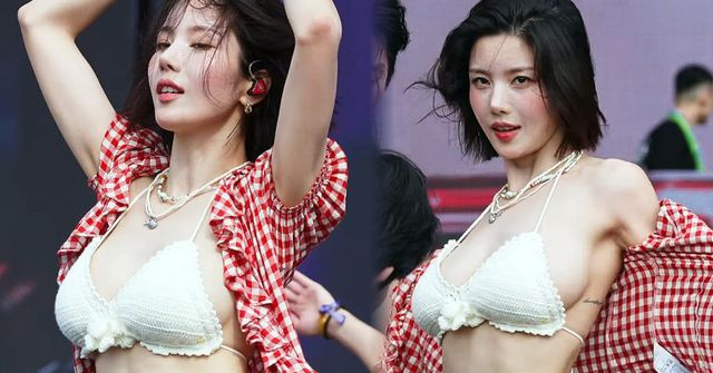 권은비 '2025 워터밤' 레전드 사진 재조명...24억 건물주, 몇채 더? (+움짤)
