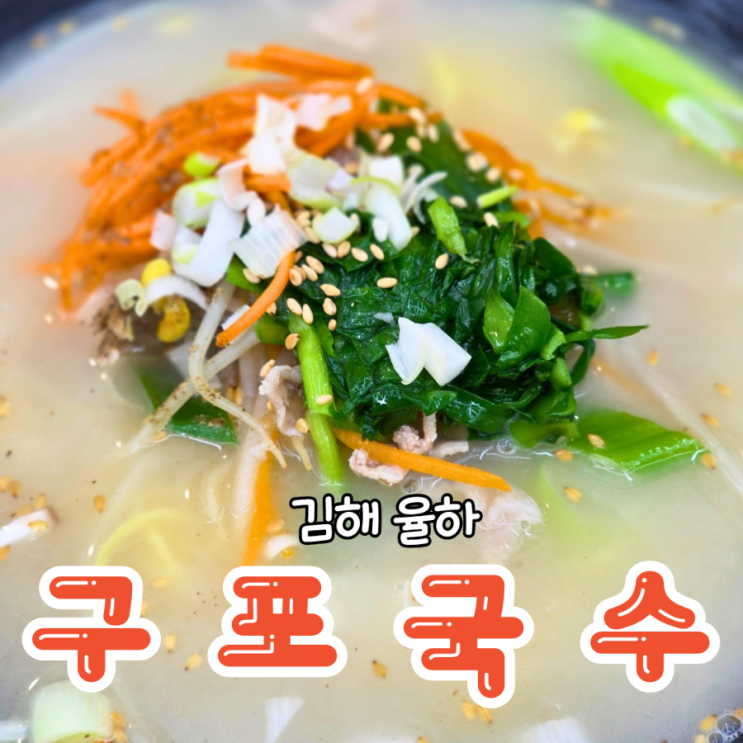  김해 율하 점심 맛집 국물이 맛있는 153구포국수