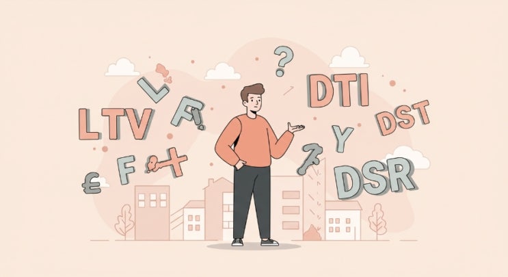  LTV DTI DSR 뜻?｜부동산 대출 용어 쉽게 정리한 완전 초보자 가이드