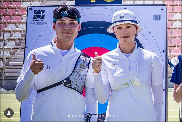 모두 <b>혼성</b>단체전 <b>결승</b> 진출  - 2025 현대 <b>양궁</b> 월드컵 4차 대회