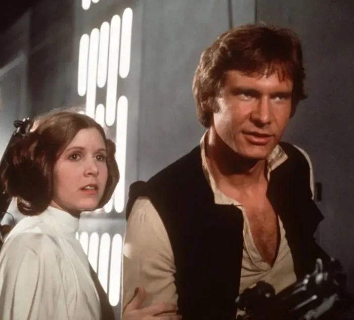 해리슨 포드 (Harrison Ford)와 캐리 피셔 (Carrie Fisher) — 은하계를 넘나든 비밀스러운 사랑
