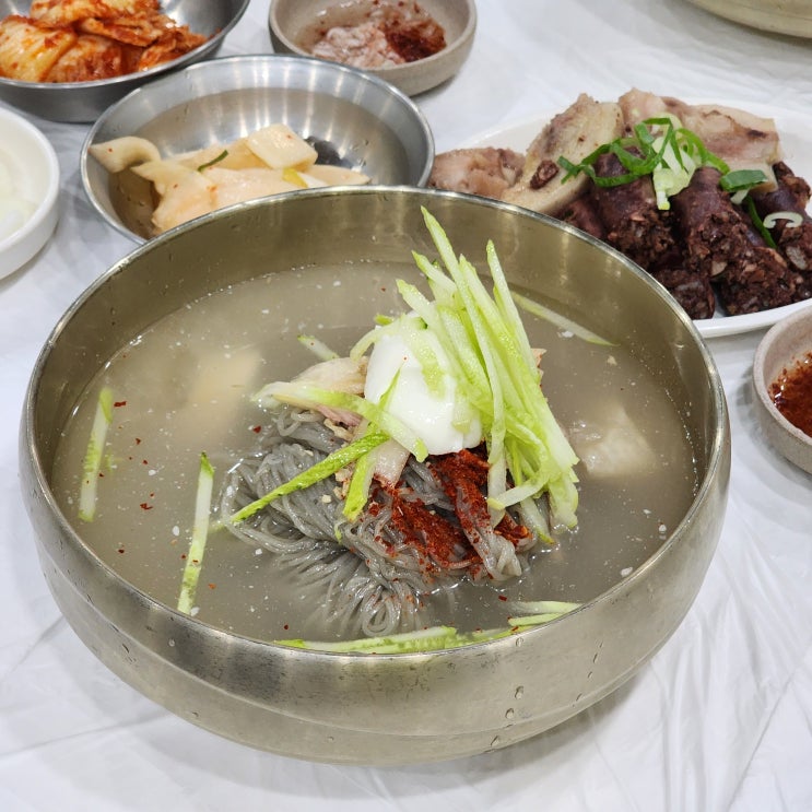  와수리시장 평남면옥 꿩냉면 아바이순대 맛집 철원 여행 가볼만한 곳