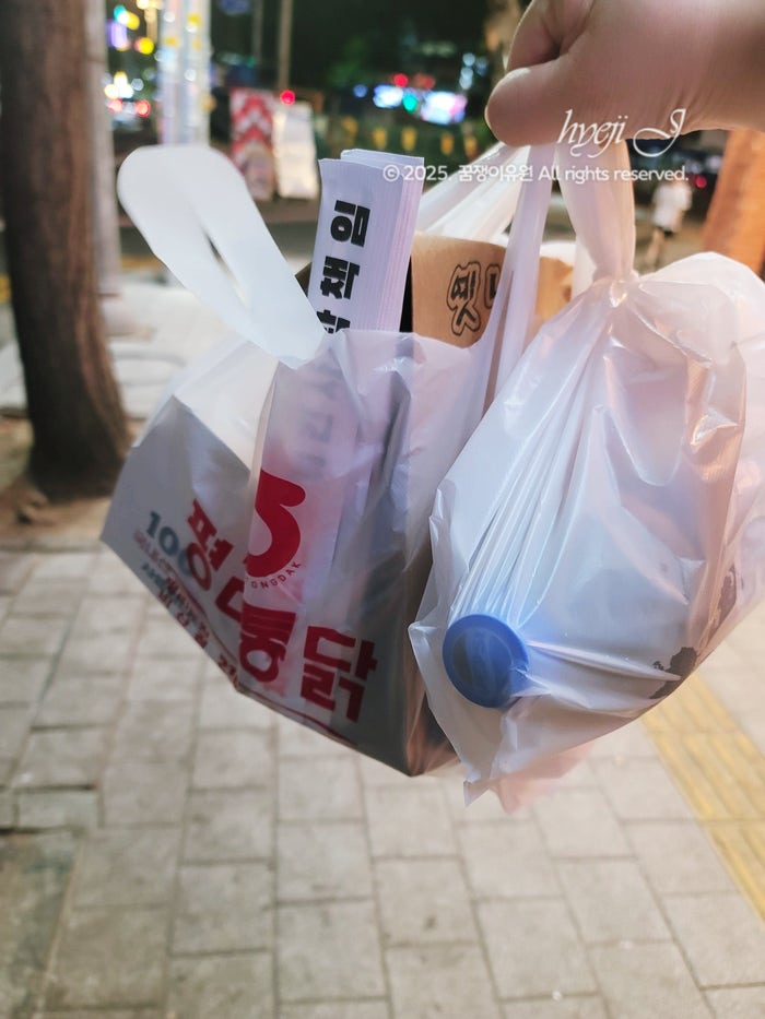  한마리 만원 가성비 좋은 대구치킨 평리통닭 포장(옛날통닭, 순살간장 솔직후기)