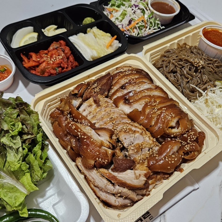 전주 송천동 족발 맛집 '태극족발 송천점' 방문포장 할인 3천원 막국수 서비스