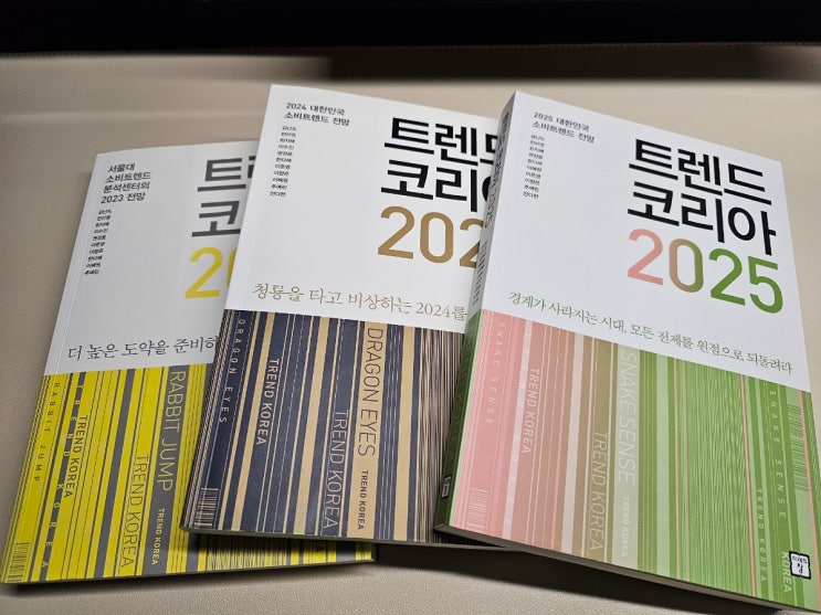  『트렌드 코리아 2025』에서 내가 가장 공감한 키워드 -  무엇을 얻었나