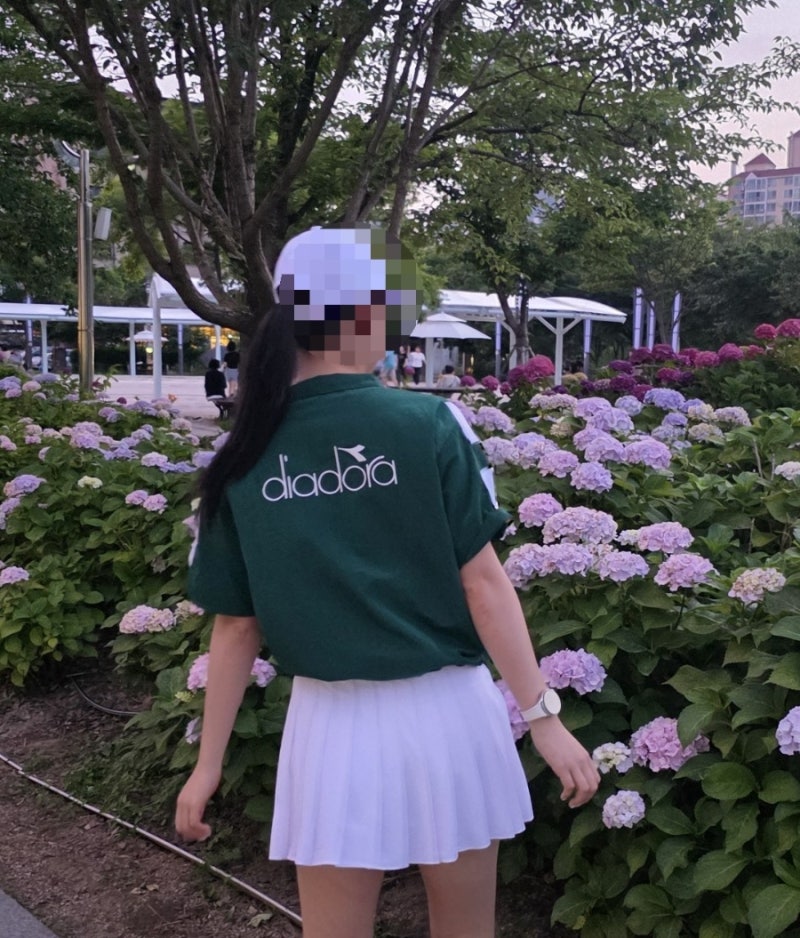 디아도라 테니스복 그랜드슬램 아노락 :수원 스타필드 매장 구매 후기! (착샷 ㅇ)