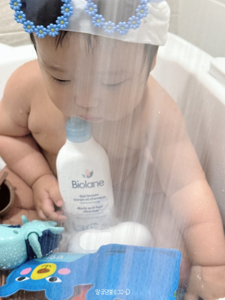  아기바디워시 추천템! 비올란 바디앤헤어 클렌저로 순하게~