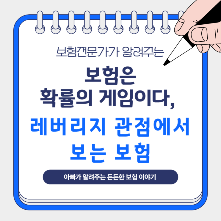  보험은 확률의 게임이다, 레버리지 관점에서 보는 보험