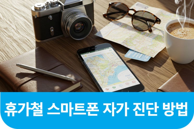 스마트폰 자가 진단 방법 여름휴가 편