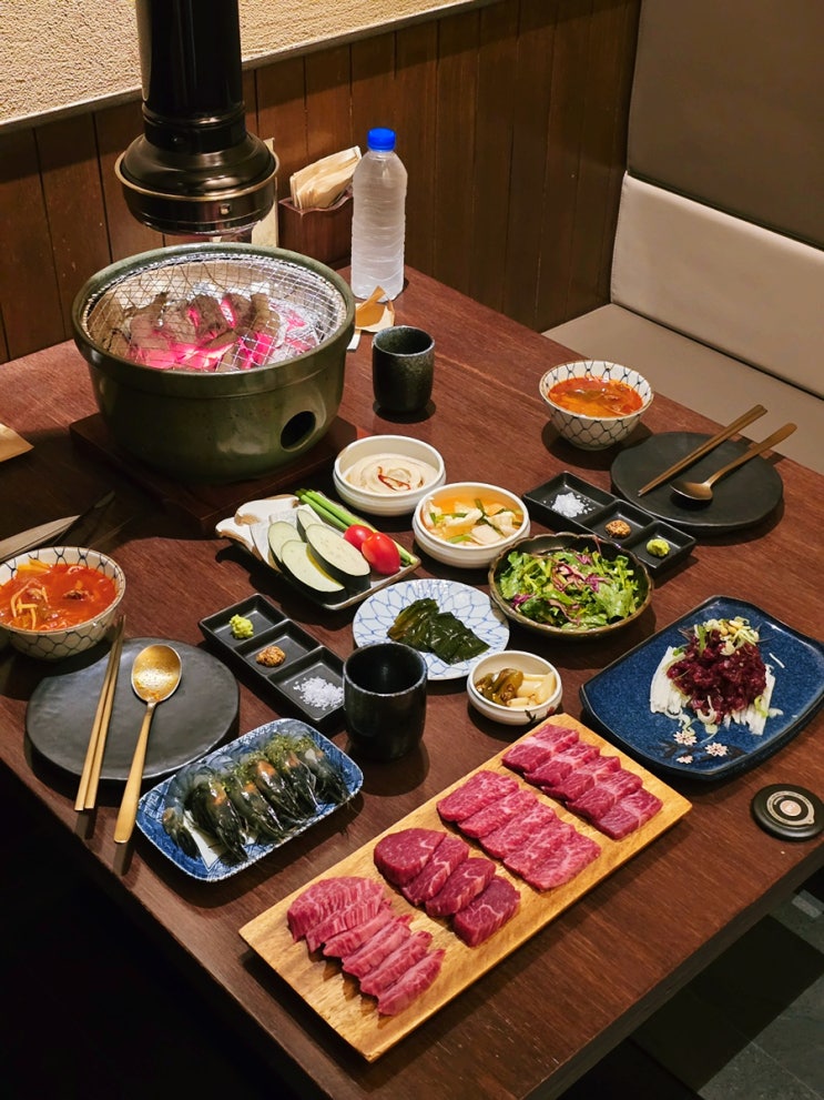  대구 달서구 맛집 룸식당 도마 본리점에서 한우 육회 후기