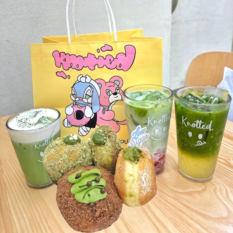  부산 노티드 7월 신상 말차 디저트 후기