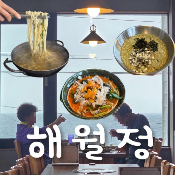  제주공항 근처 아침 맛집 해월정 보말칼국수 보말죽 솔직한,, 후기