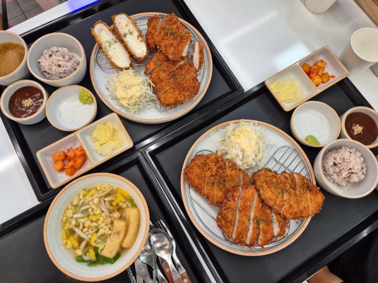  광교 법조타운 맛집 카츠강 숙성 돈까스 가족 외식 추천