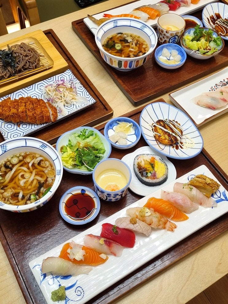  대구 대곡동 맛집 월광 수변공원 초밥 카모가와스시