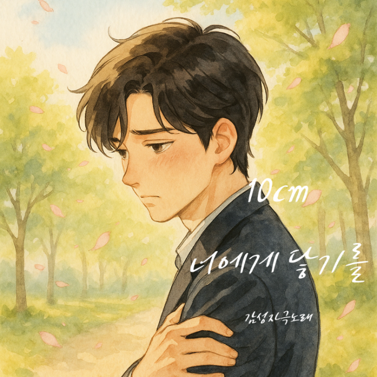  10cm 너에게 닿기를 가사 해석 - 처음을 많이 준 너