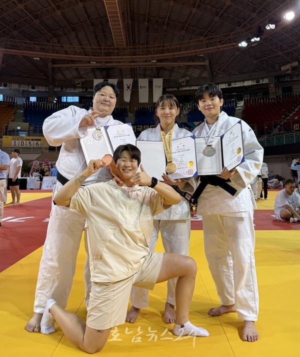  순천시청 유도팀, 제16회 청풍기 전국유도대회에서 금‧은‧동 석권!