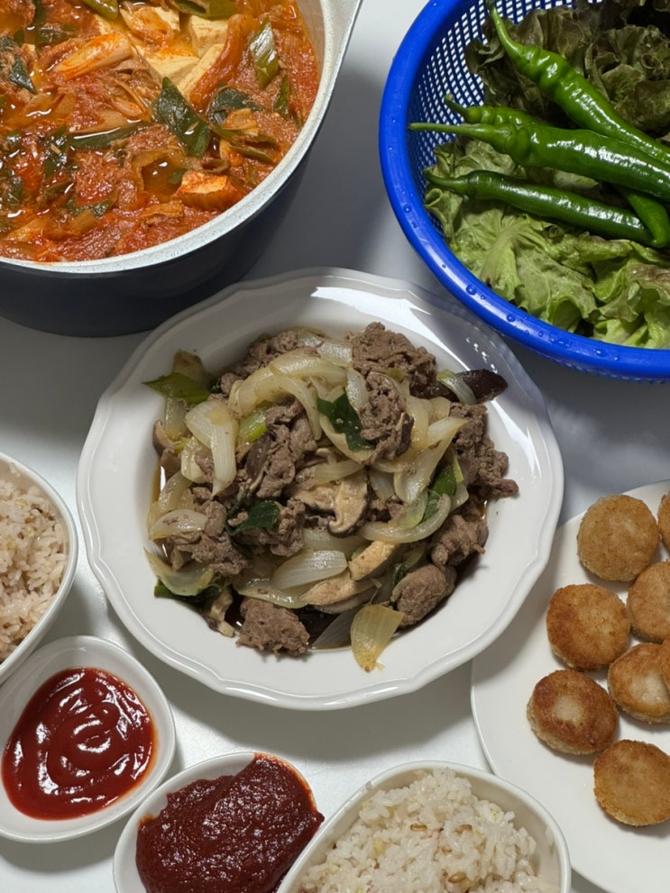  자취요리 끝판왕! [해돈채 소불고기] 밀키트로 10분 만에 한 상 차리기