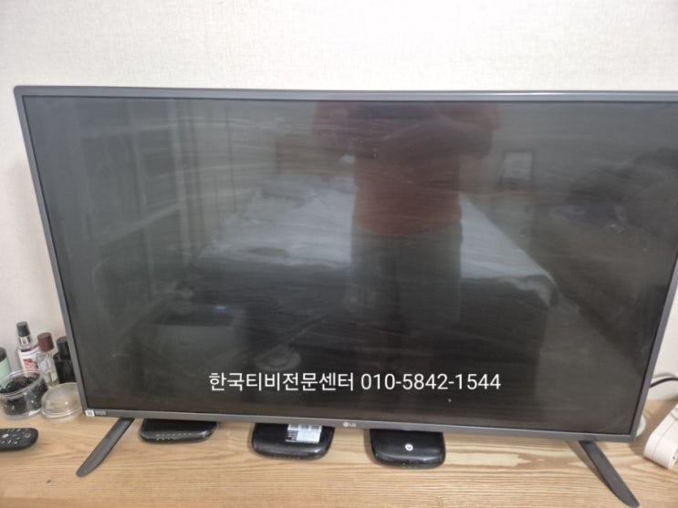  엘지티비 화면수리 42LF5800 분당tv수리